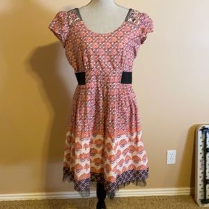 Downeast medium dress lined with lace at edges